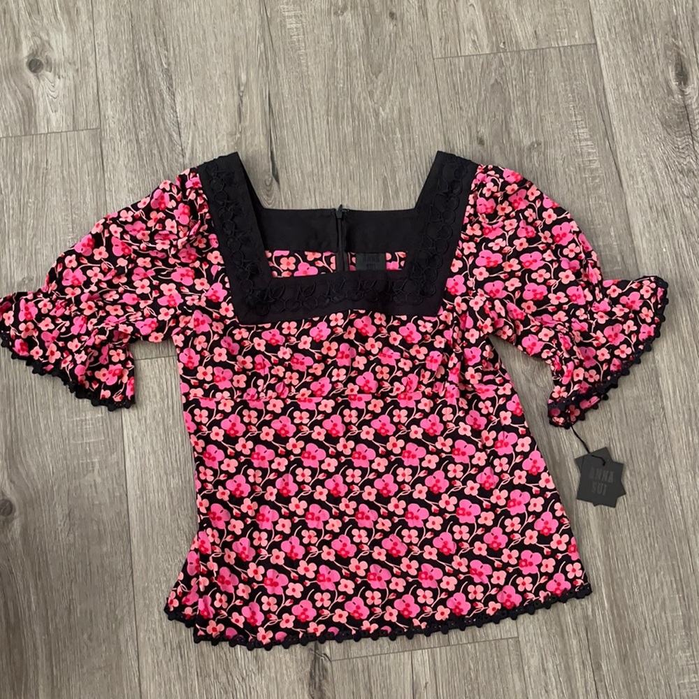Anna Sui silk blouse